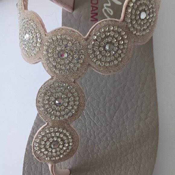 Skechers Meditation Sling Back Sandals - Stars & Sparkle Size 9 - Picture 2 of 5